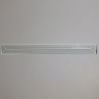 3/4"  x 11" Rectangle Bevel Glass