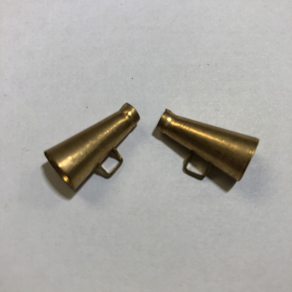 Brass 3-D Mega Phone #1250
