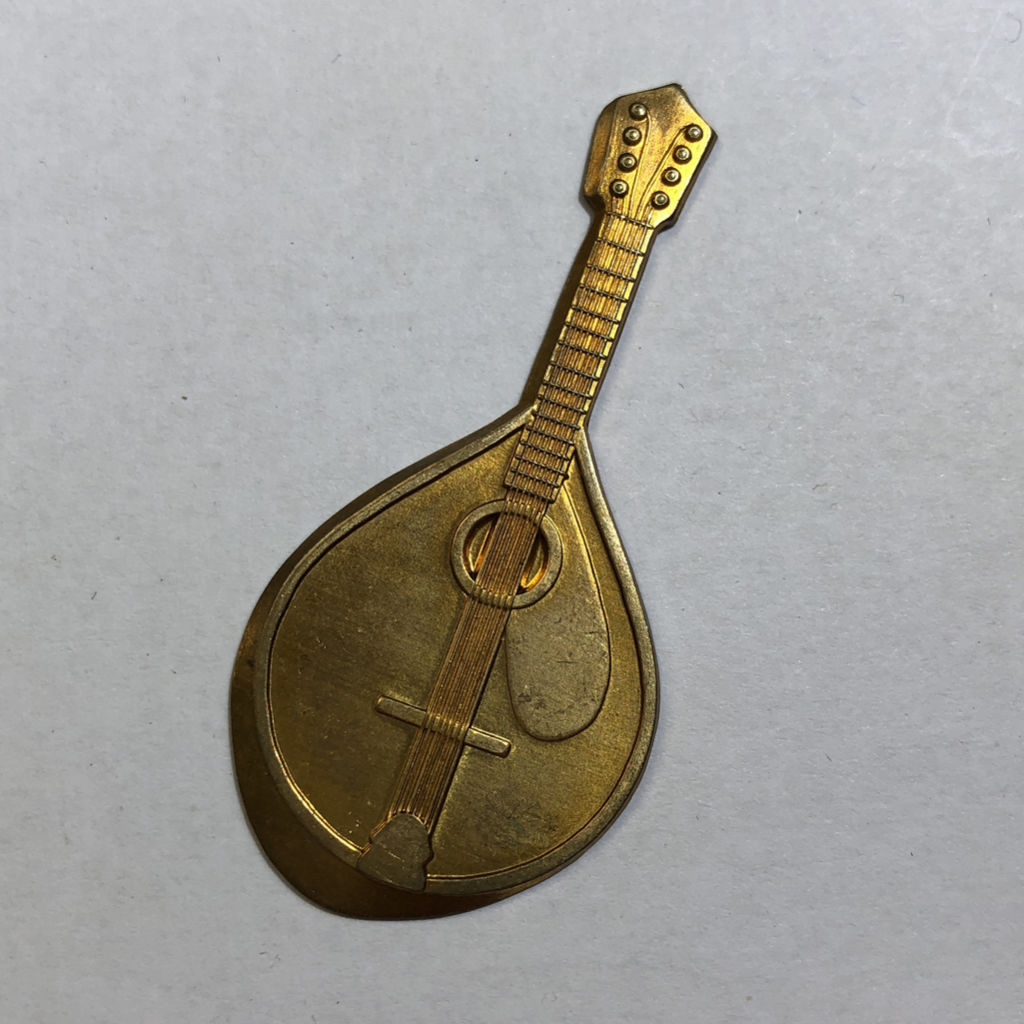 Brass Mandolin #1238 - Image 2