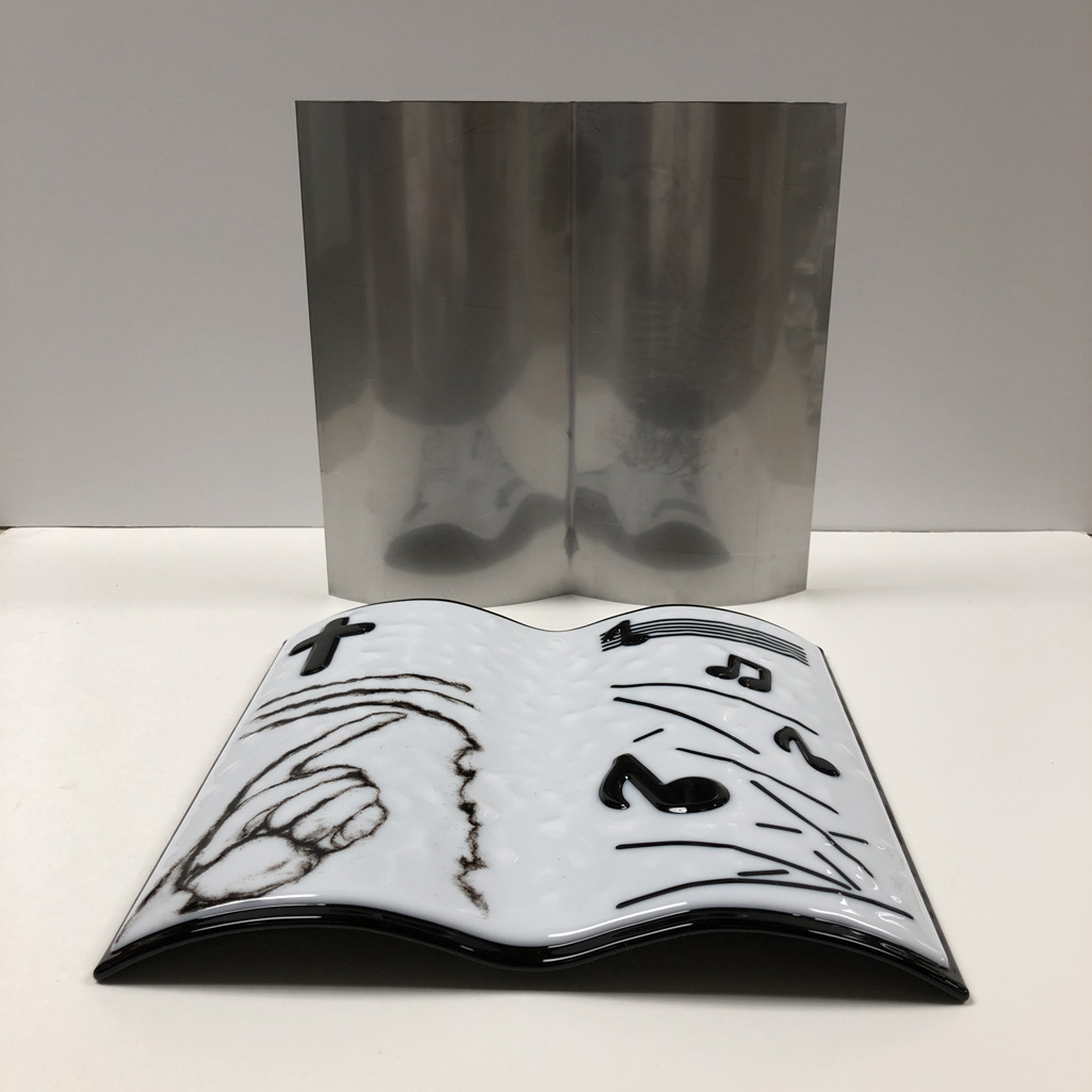 9" Large Butterfly/Book Mold- Stainless Steel - Image 5