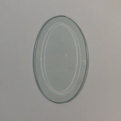 Clear Oval Bevel-3" x 5"