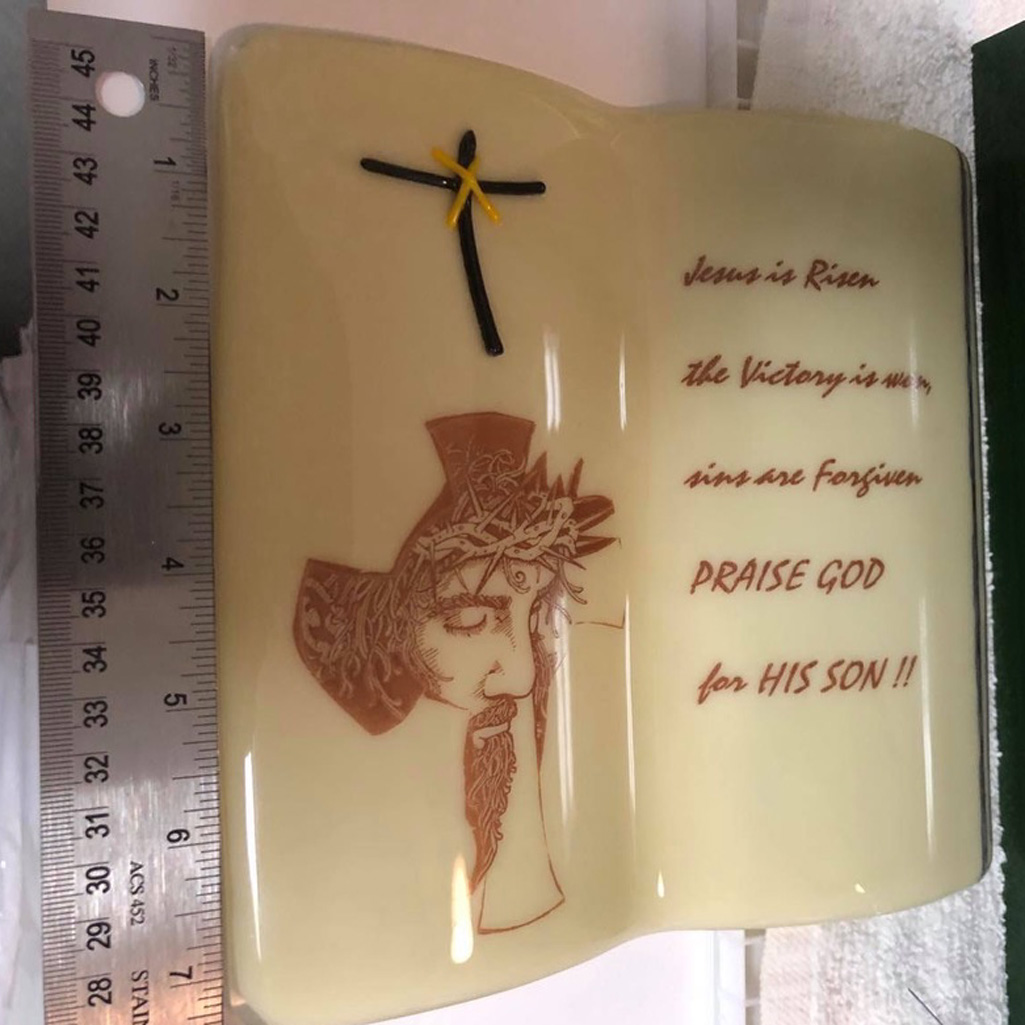 9" Large Butterfly/Book Mold- Stainless Steel - Image 9