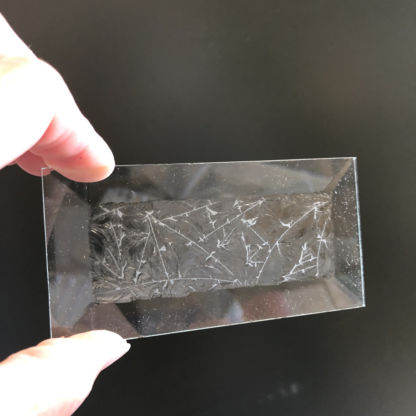 2"  x 3" Glue Chip 2"  x 3" Rectangle Bevel Glass
