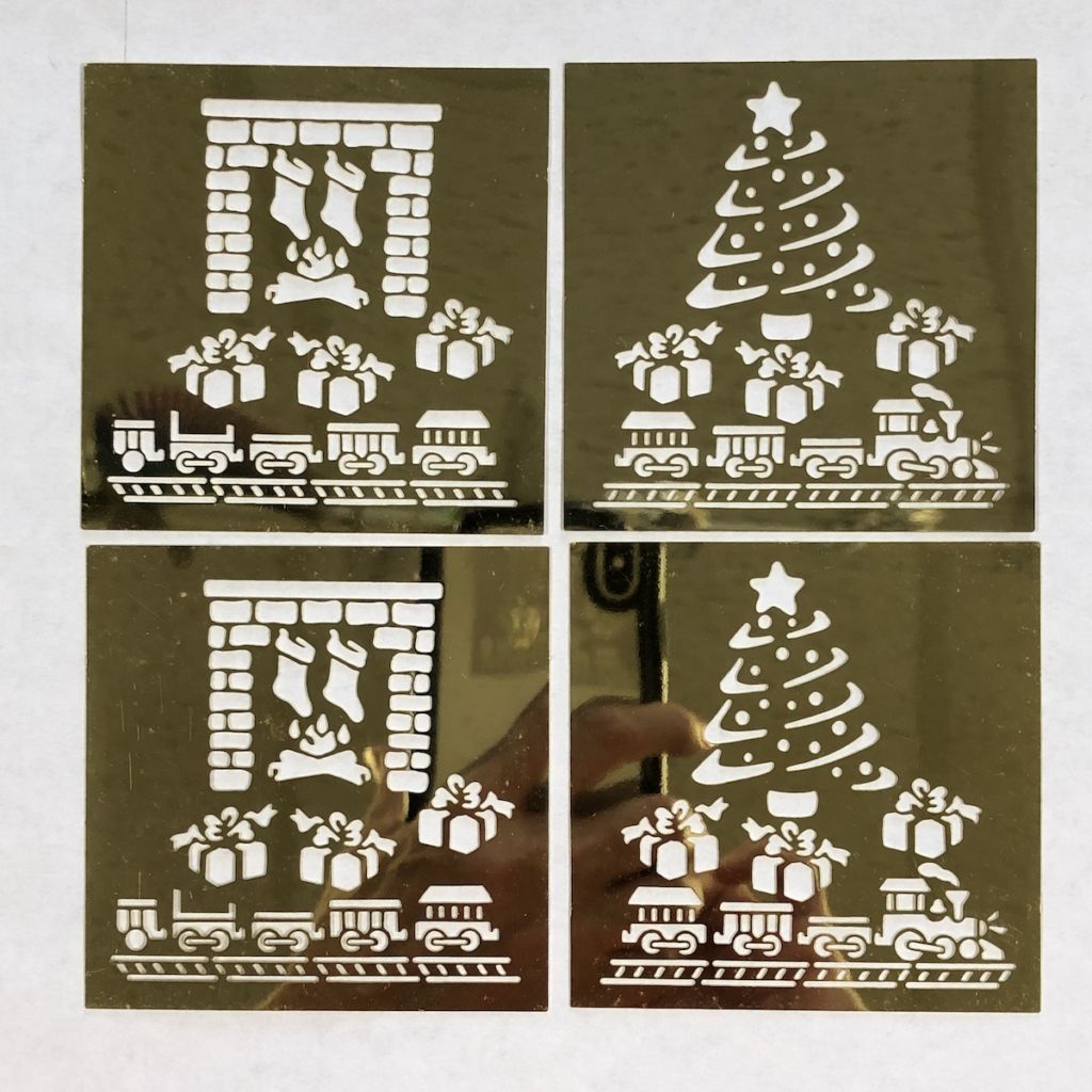 Brass Holiday Filigree Set-CH6 Christmas Morning