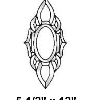 Clear Bevel Cluster - MBC317