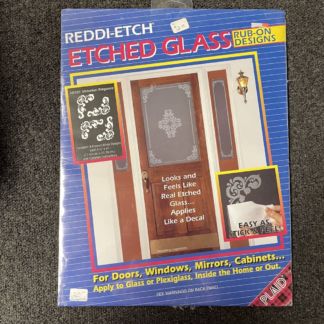Reddi Etch Victorian Elegance Corners Decal #10101