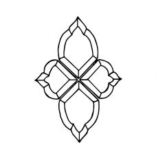HSB03 Bevel Glass Cluster