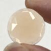 Faceted 20mm  Round Jewel FR20-08 Peach