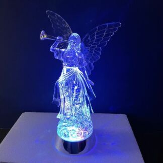 Lighted LED Shimmer Angel-G9230A Horn