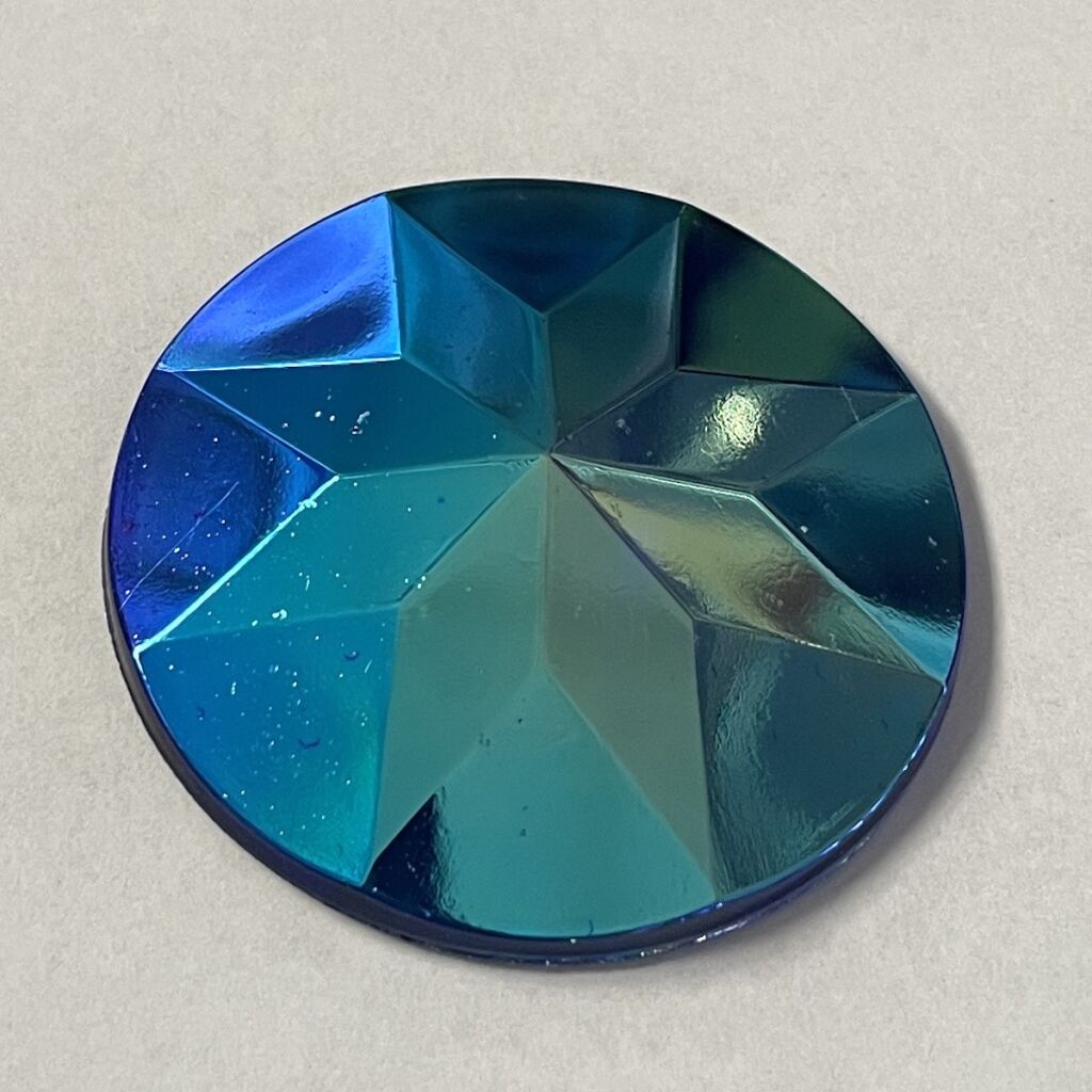 Dichroic 50mm Jewel FBT50-04 Star Facet Round