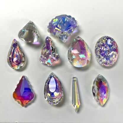 Dichroic Crystal Set #1023 - 10 piece - Image 2