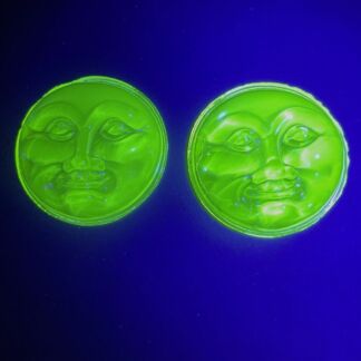 Round Moon Face 40mm Jewel MF40-313 Face Vaseline Yellow
