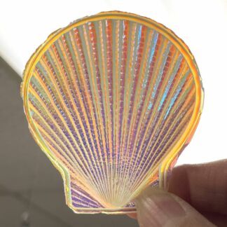 Sea Shell Dichroic Jewel- SHD7060-05 Turquoise