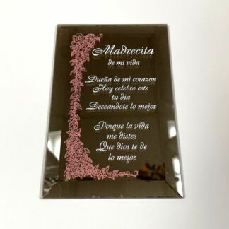 94039CF Madrecita (Spanish) Mother Beveled Mirror