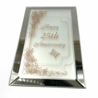 94055CF 25th Anniversary Beveled Mirror