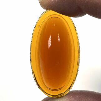 Odyssey Jewel 38mm x 21mm Oval Amber OM3821-02
