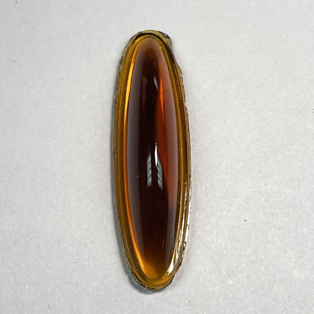 Odyssey Jewel 48mm x 13mm Oval Amber OM4813-02 - Image 2
