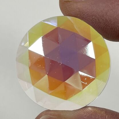 Dichroic 30mm Round Jewel BR30-01 Clear - Image 2