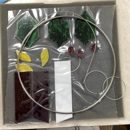 Pre-Cut Glass Kit- Holiday Candles - Image 2