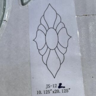 HJS122 Bevel Glass Cluster