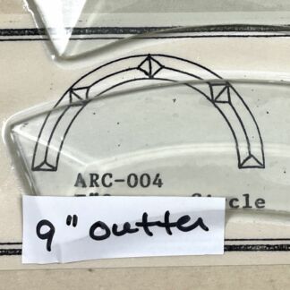 Bevel Glass Half Circle Border Set - HRC04