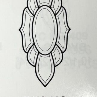 Clear Glass Bevel Set - HG08