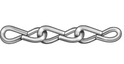 Black Jack Chain - 16 gauge -  per foot - Image 2