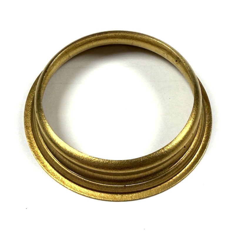 2 1/4" Brass Fitter Ring #8050 - Image 4