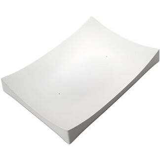 Bullseye Large Rectangular Slumper Mold - BE8929
